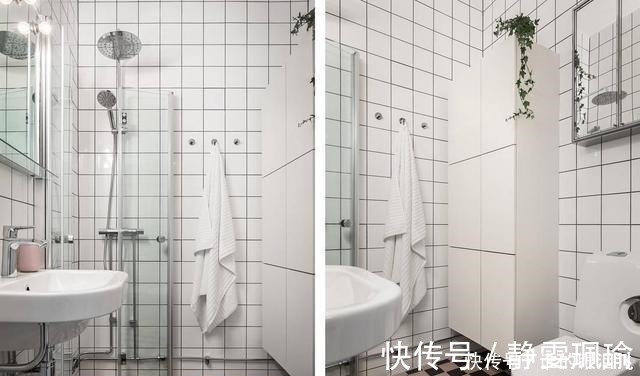 客厅|她坚持不买沙发沿墙打书柜桌,比飘窗都实用!55㎡小户型太值了!