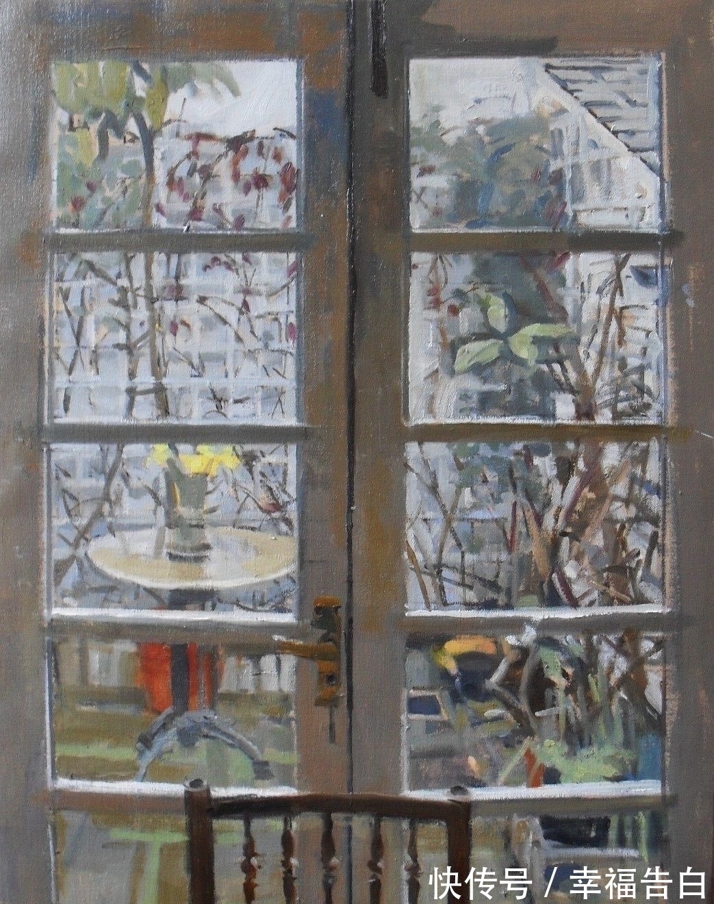 作品!英国画家 Ken Howard人物、风景作品集