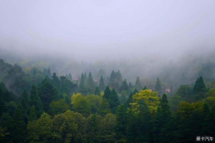 欣赏庐山壮丽的风光景色