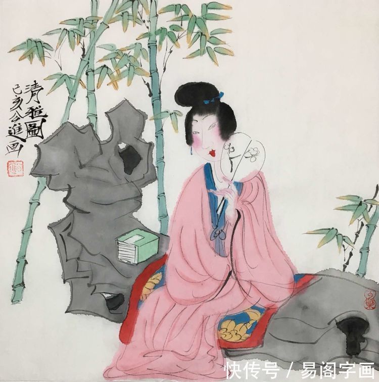 人物@公进的人物画为什么大受欢迎 我来为大家揭秘