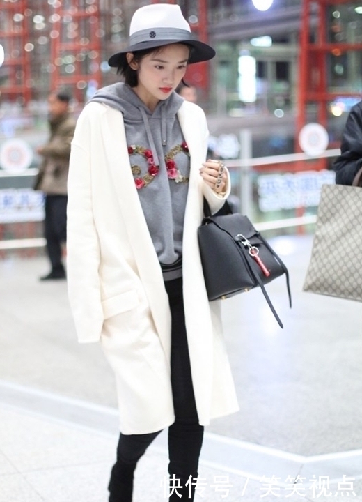 冬日大衣怎么穿才好看?遇上休闲卫衣,将减龄范一览无余