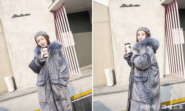 怕冷|怕冷的小仙女建议这么穿,羽绒服保暖又好看,美美过冬天!