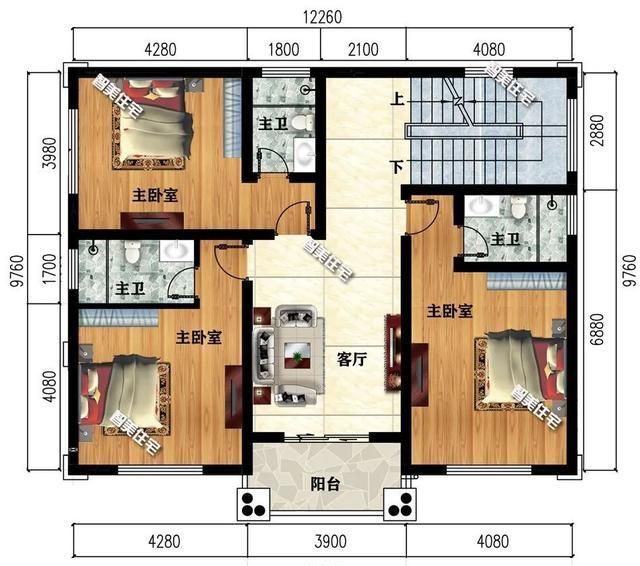 风景|老家风景美如画,配上我家的新房子,这画面美得令人心动!