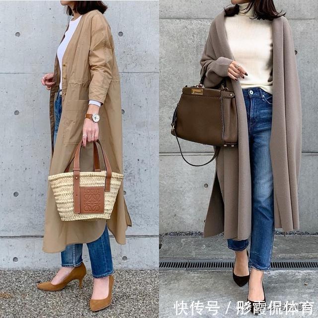 纯色|日系通勤风穿搭look,简约舒适的纯色系,轻松穿出质感与品位