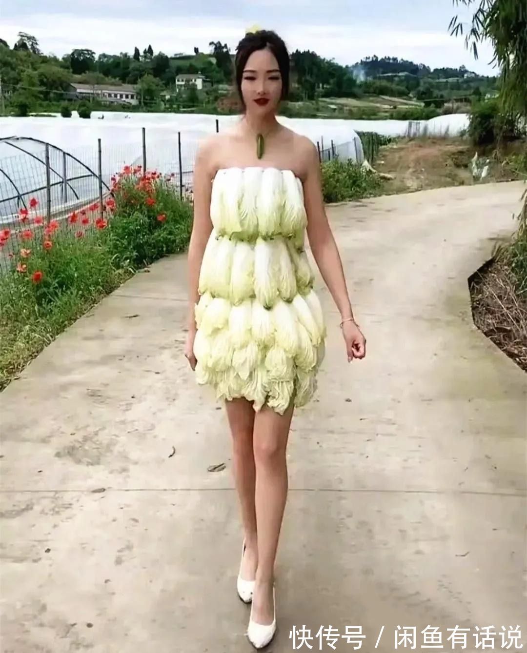 城乡|身在城乡结合部,心在巴黎时装周,“纯天然服装秀”走出超模步伐