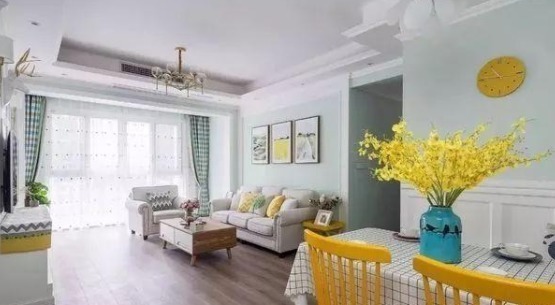 布置|新房不要瞎装了,参考这套96平简约三居室,清爽又漂亮,太喜欢了