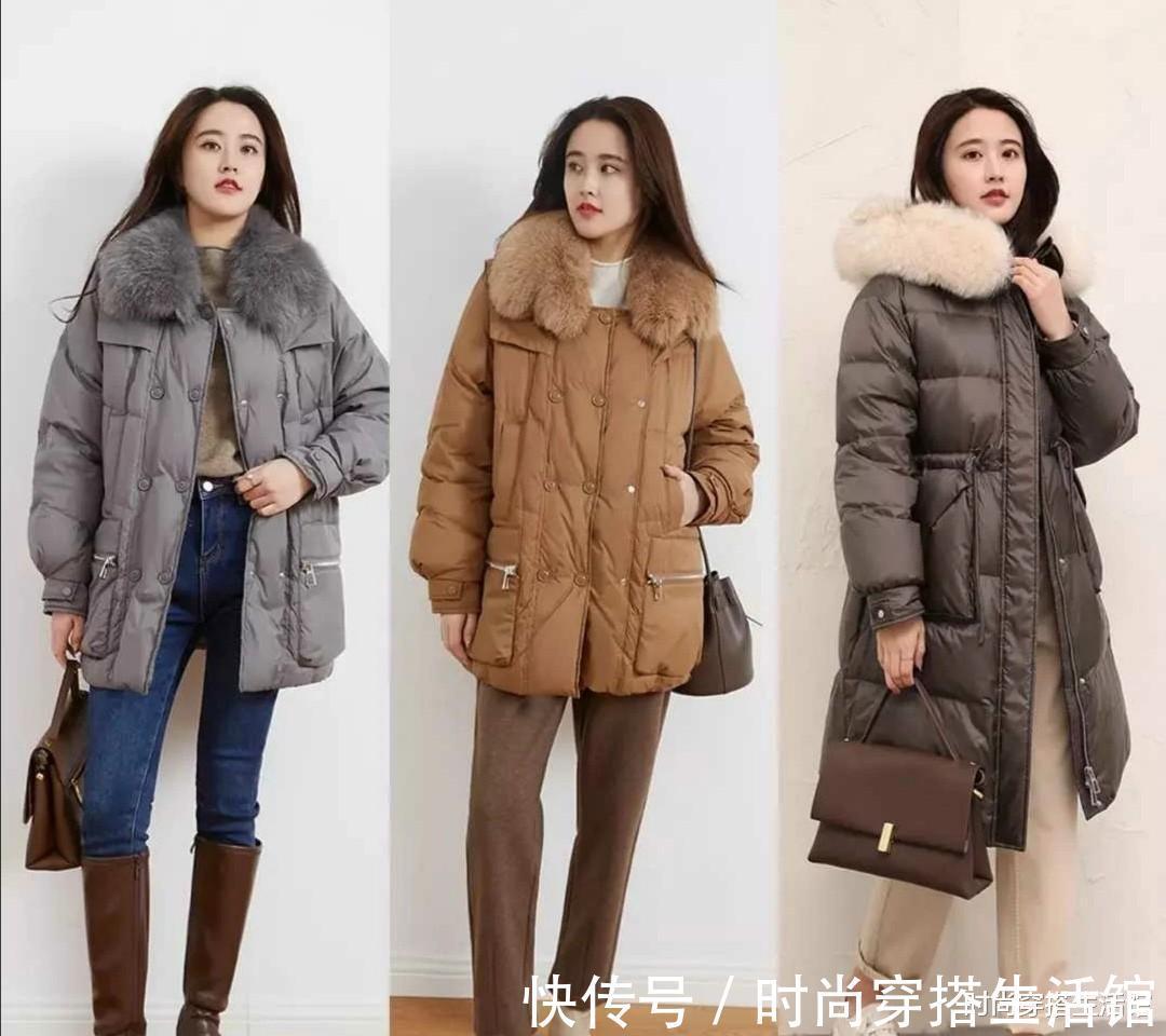 小姐姐 羽绒服下面尽量少穿裙子,今年拜年更流行这样穿,时髦保暖更高级