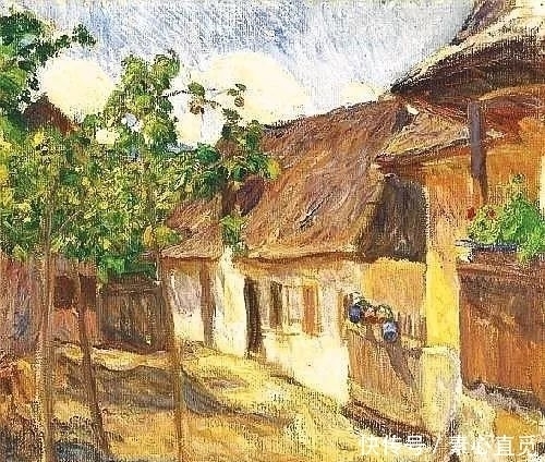 古斯塔夫|匈牙利油画家，西蒙·霍尔科西，油画作品欣赏