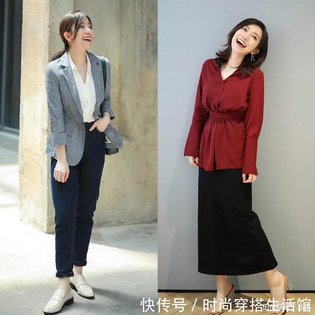 肩部|简约实用又气质,小个子女生掌握这几个搭配技巧,时髦显高显腿长