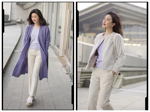 把米色穿对了，真的很优雅，充满了日系温柔风