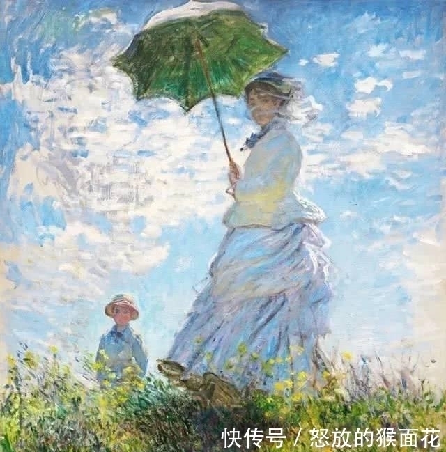 莫奈#他画了一堆草垛,卖了7个亿,放大5倍,专家叹服:这根本不是画