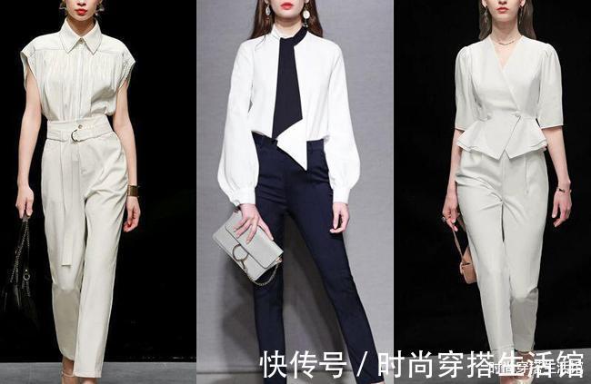 西装裤|40岁女人秋天穿衣别太素,这些实用搭配方法借鉴下,优雅又显年轻