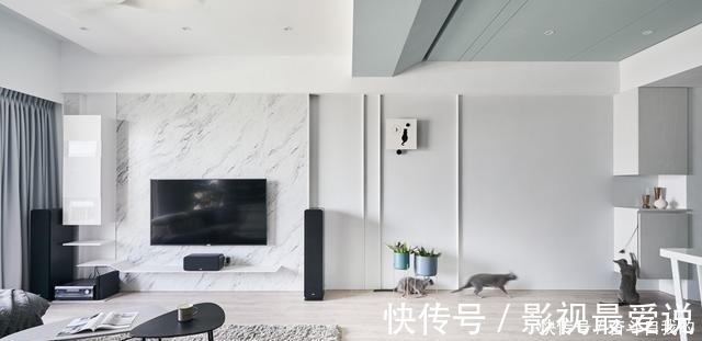 家和万事兴|这才是真正高级的家!客厅砸掉一面墙与书房二合一,住多久都不腻!