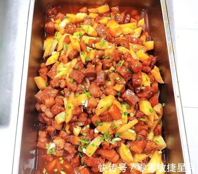红烧肉|员工食堂下饭菜谱，非常多的人喜欢红烧肉再挑嘴也爱吃！