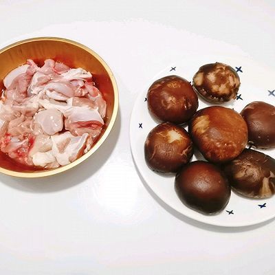 香菇|鸡腿炒香菇