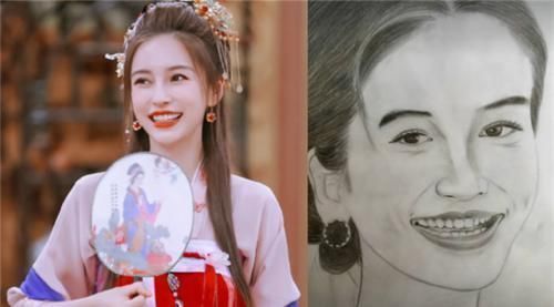 还原度|美术生给明星画肖像,千玺、王一博还好,看到郑爽怕不是黑粉画的