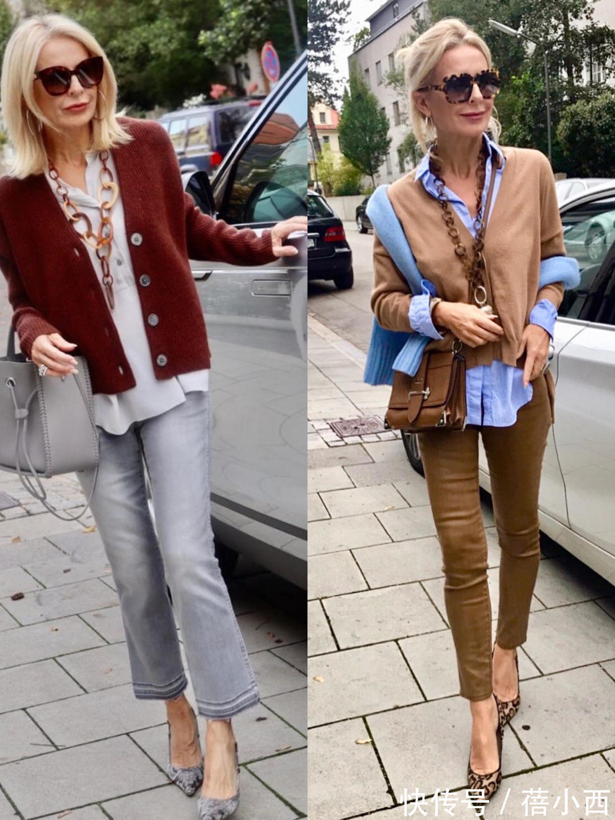 外表|50+姐姐别焦虑了,学习“大龄博主”穿搭,中年也能拥有时髦外表