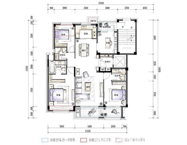 玄关|原来，这就是完美户型该具备的十大特质!