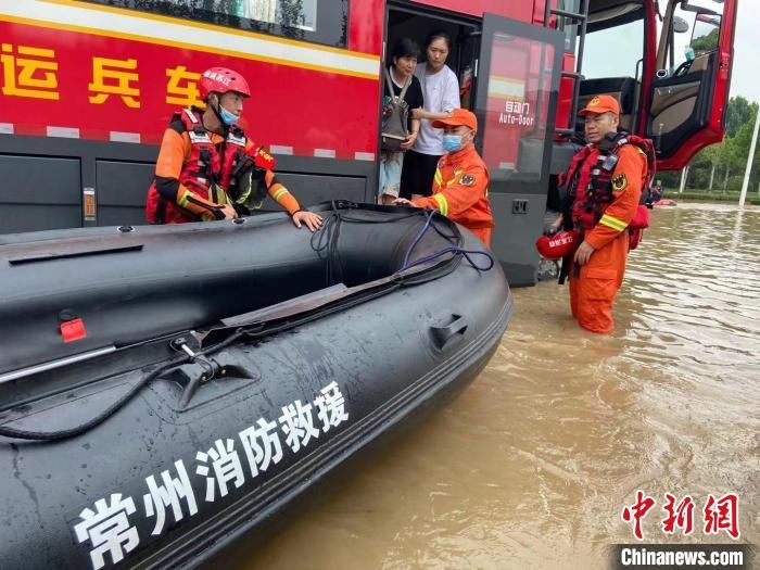 常州消防|常州消防驰援河南 已疏散百余群众至安全位置