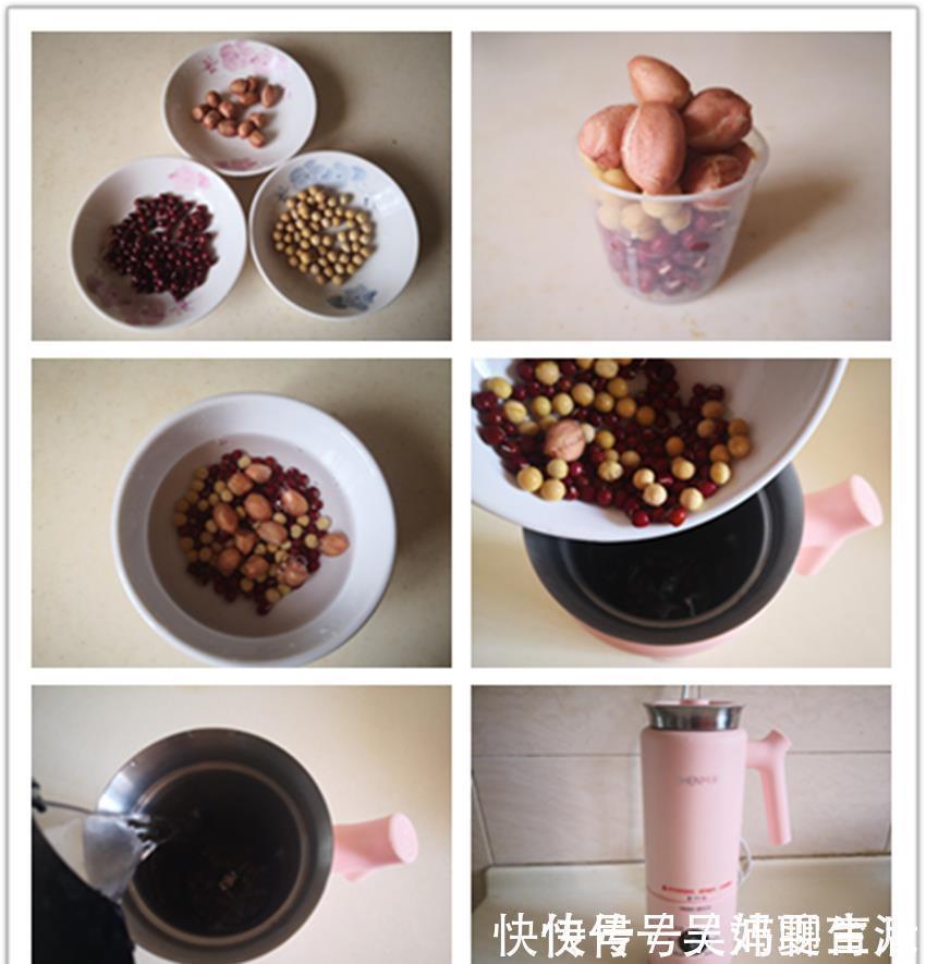 早餐|红豆和它们一起煮,每天早上喝一杯补气养血面色佳,女人40显年轻
