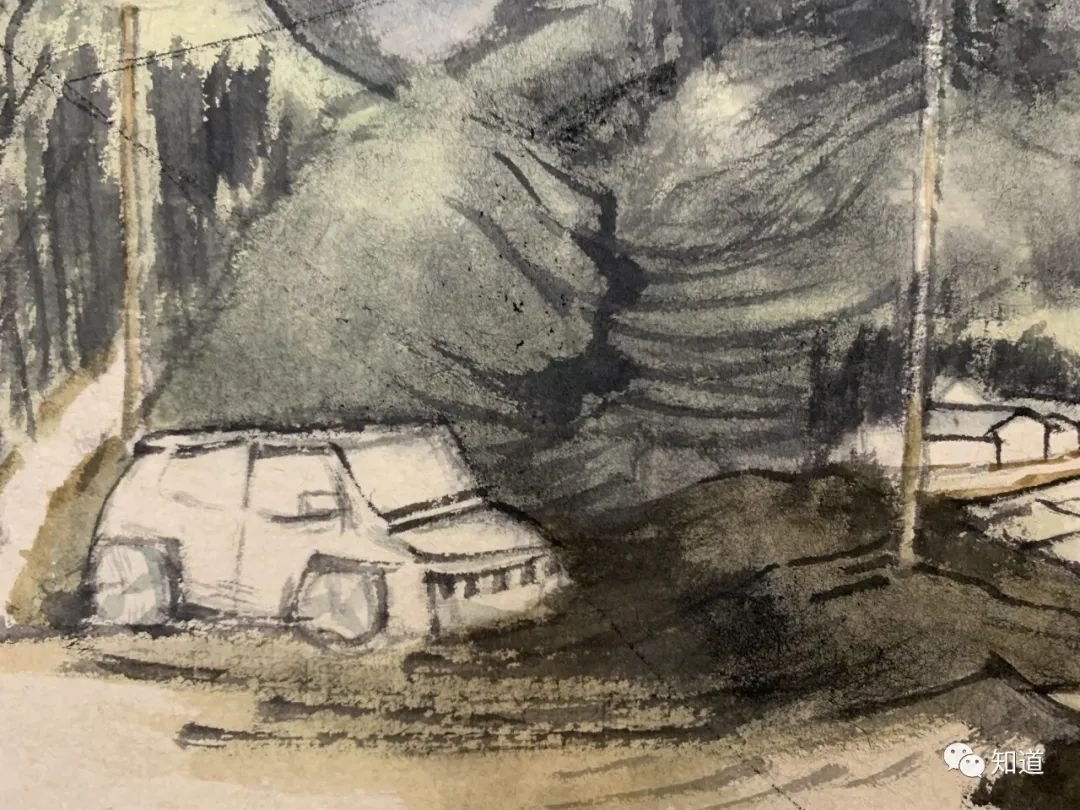 以此意$中学为体、西学为用,那么山水画中的“体”、“用”分别指什么?