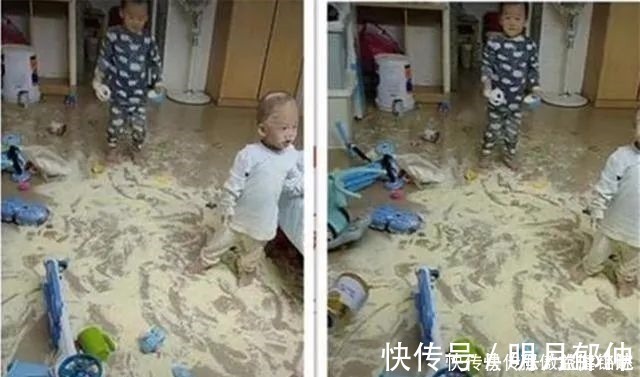 宝爸|有种养娃叫“佛性养娃”,孩子奶粉撒一地,宝爸坐视不管