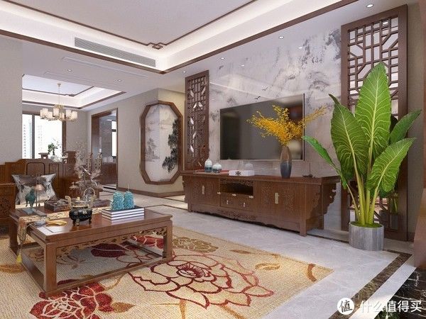 传统中式|长沙70后夫妻，买180㎡四居室，装传统中式，看上去很庄重，有品味