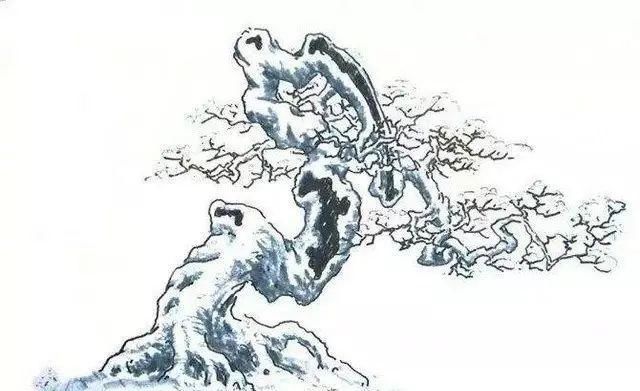 韵味|值得收藏的盆景设计图,别有韵味