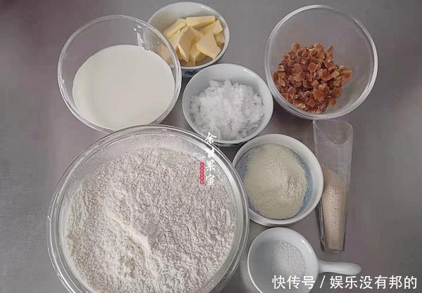 糖渍|这款面包真不错,一次发酵简单又味美,香甜松软孩子也喜欢
