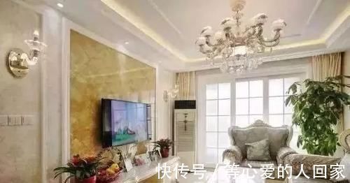 容纳量|98平新房,一进门隔断把人迷住,客餐厅太奢华,装修花25万值了!