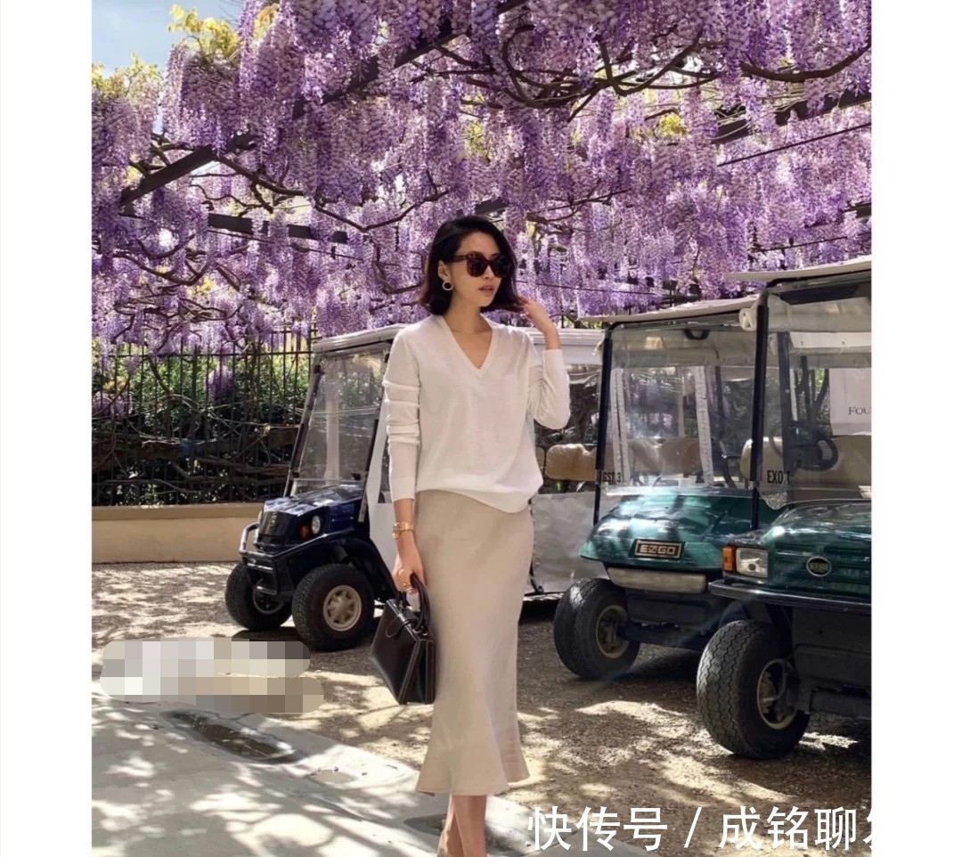 卡其色|这些才是中年女人最美的穿搭,自然随意不扮嫩,优雅大气又高级