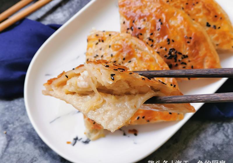 不用|这馅饼简单,不用揉面不用发面,外焦里嫩馅料多,太香了