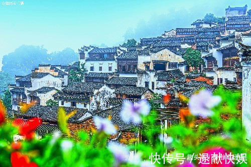 徽派民居|江西“鲜花古村”，隐于深山600年历久弥新，是中国最美人居典范