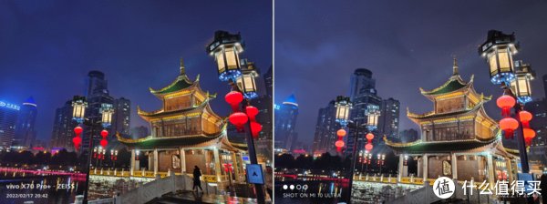 夜景|手机拍照对比 篇二：VIVO X70Pro+开箱，且与老机小米10Ultra对比拍照-下篇（夜晚）