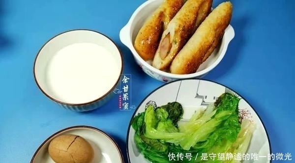 我家七天早餐,简单快捷又管饱,鸡蛋牛奶巧搭配,10分钟上桌