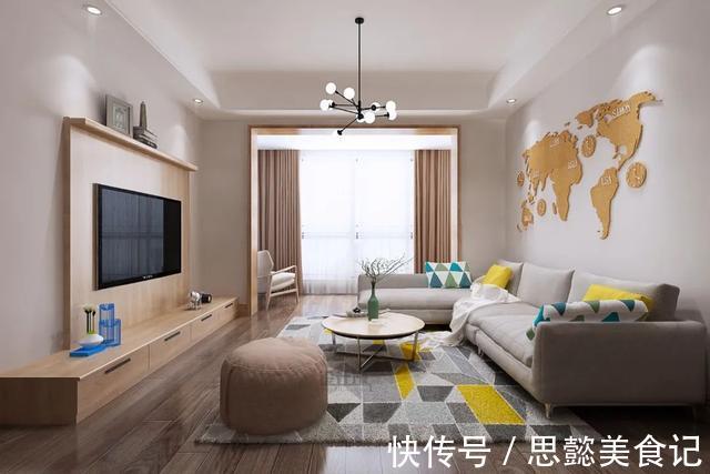 空间感|客厅与阳台之间的窗帘，挂在哪更合适？靠客厅或靠阳台，别搞错了