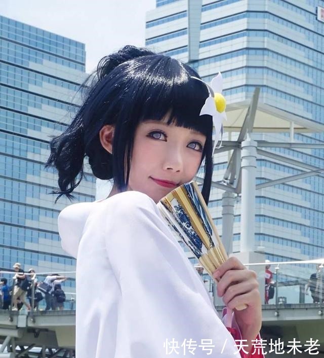 cos|火影忍者雏田真人版见过没第一张身材完美,第五张比本人美!