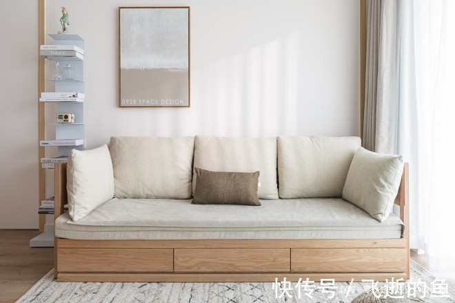 洞洞板|奶油色日式两居，强大收纳满满都是巧思