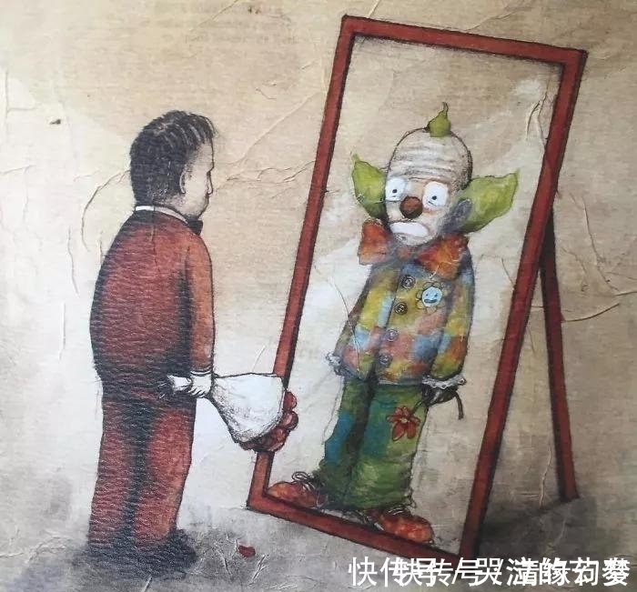 插画&这组内涵插画,刚看第一张笑喷了,看到第三张我就泪奔了