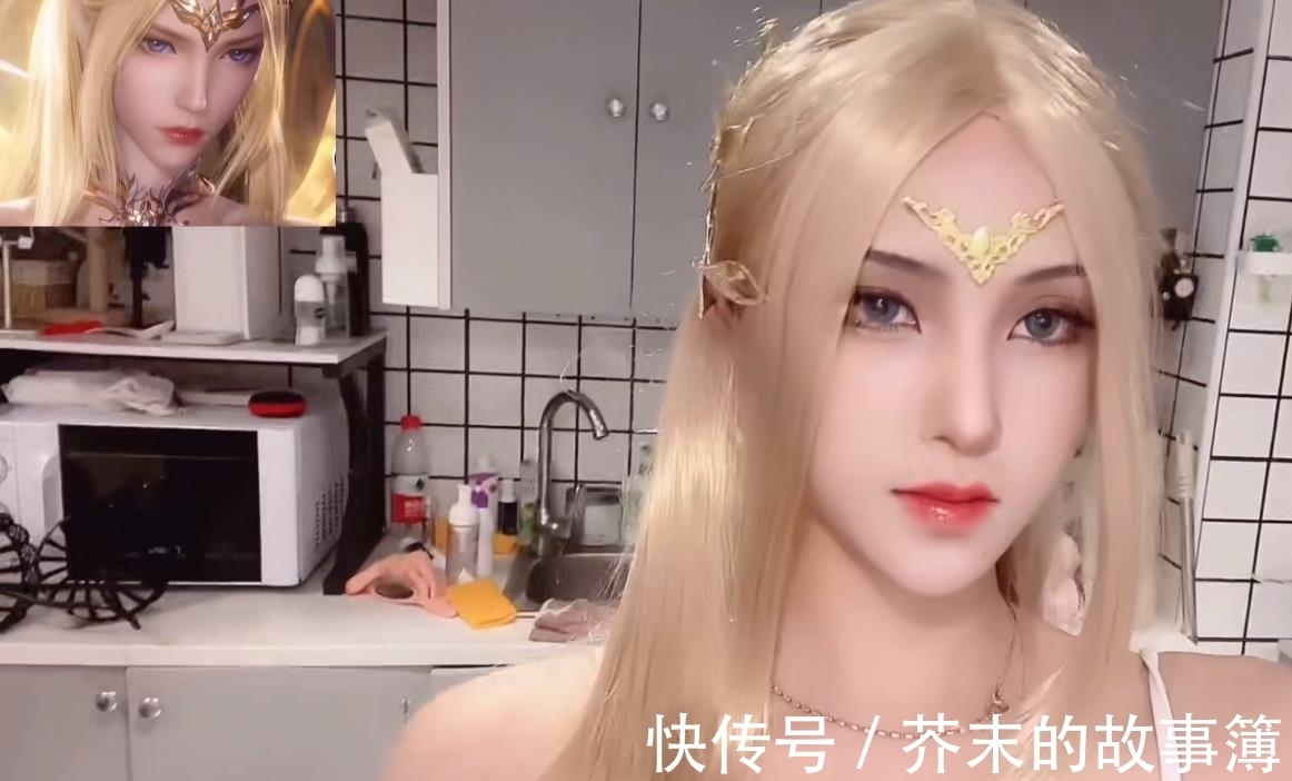 超神学院|现实版千仞雪终于来了,外貌神还原,可惜衣服有点少