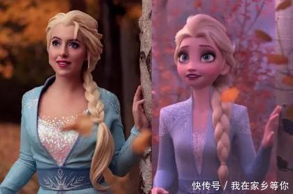 迪士尼公主|法国美女cos多位迪士尼公主，爱洛公主温柔优雅，她最有心机