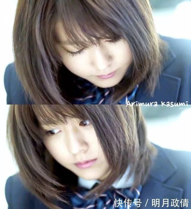 张曼玉 你适合剪刘海吗?还是更加适合中分、偏分发型?