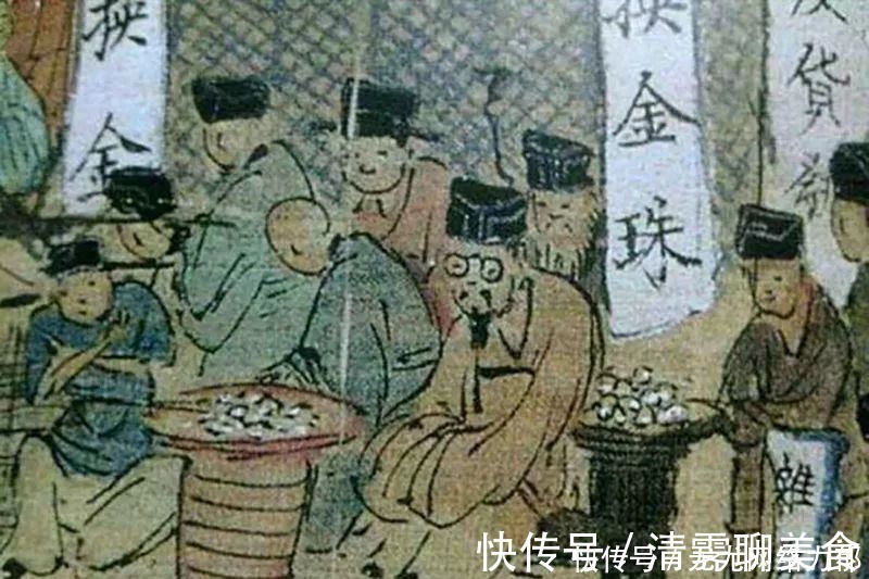 清明上河图&500年前一幅古画,放大10倍,竟然发现了一个戴眼镜的男人!