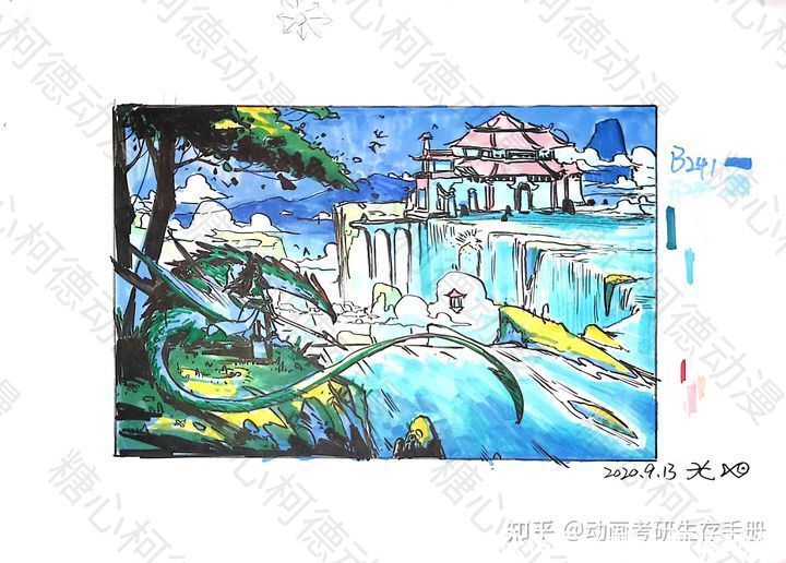 作品|【手绘】2021级糖心柯德动漫部分作品和课件