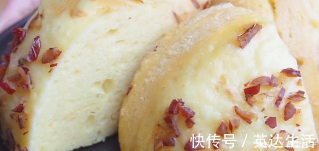 香甜|1碗糯米粉，3个鸡蛋，手不沾面，筷子一搅，软糯香甜，比蛋糕好吃