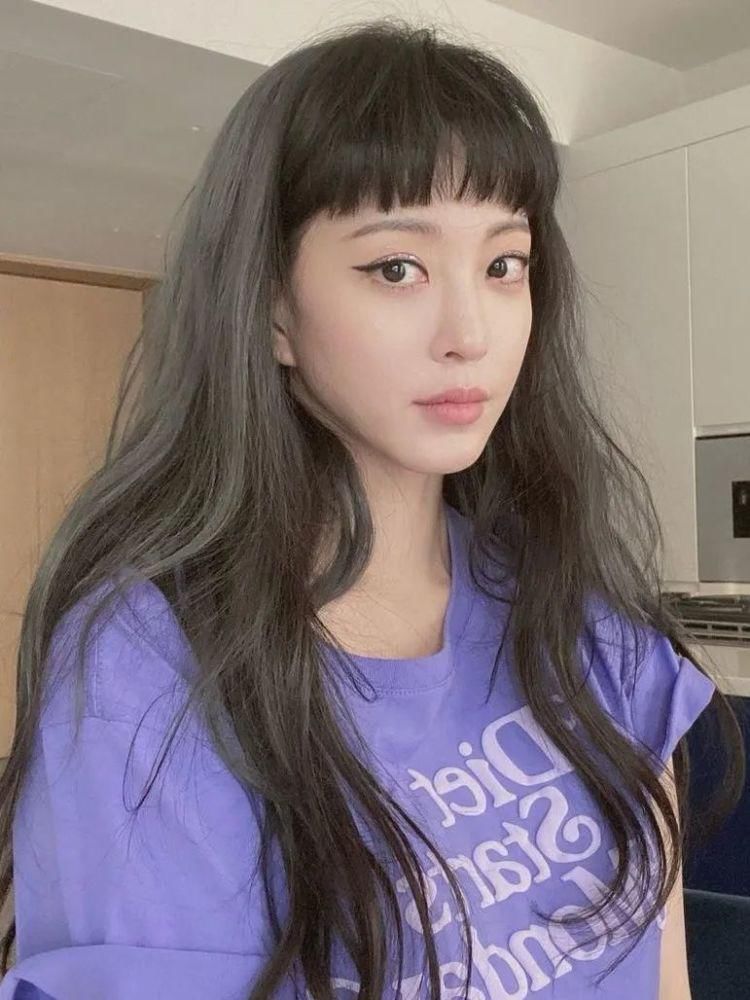 发量少发际线高的女生，赶紧试试这几款刘海！