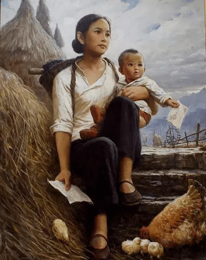 记忆|绝对硬实力,火遍全球的油画作品,承载了一代人的深刻记忆,张张感人至深~