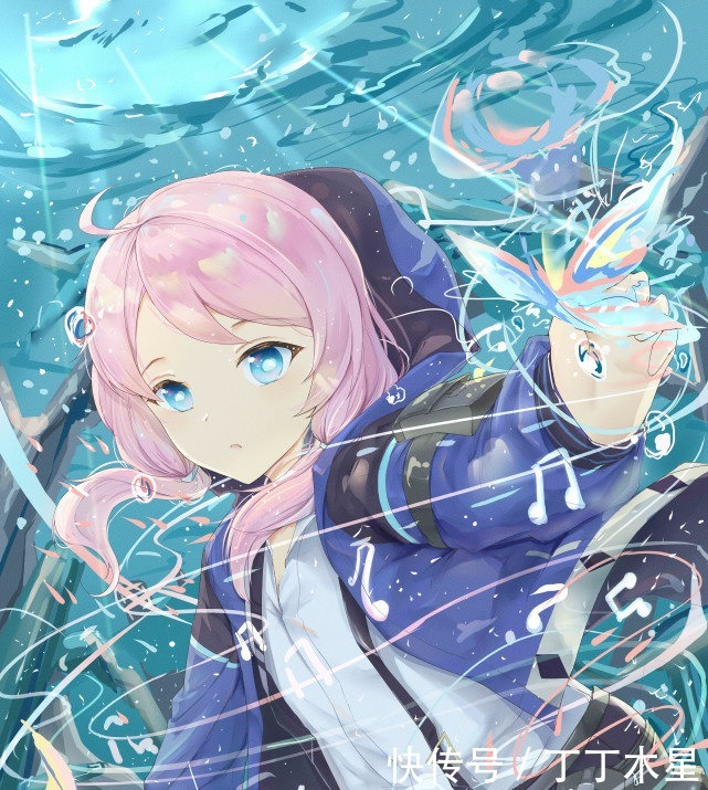 美图|二次元美图,明日方舟光影之间的晶莹剔透!