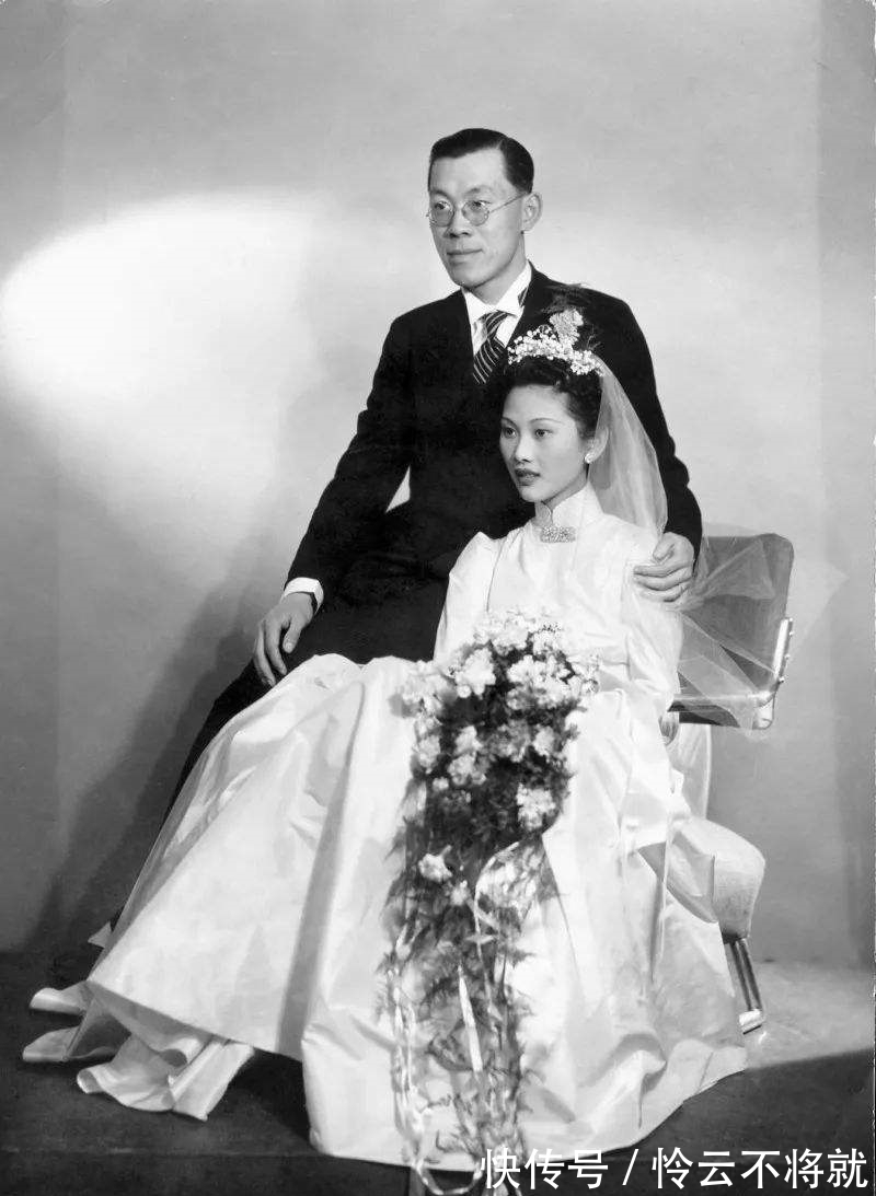 新娘!徐志摩儿子的结婚照,新娘美翻!第一次见!