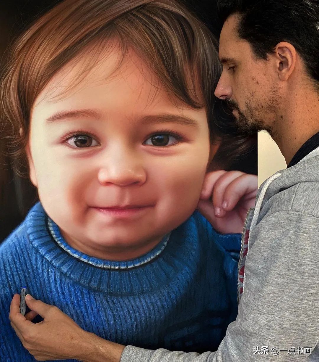 人体单反!这位巴西画家被称为“人体单反”,对色彩和细节的把控,简直神了